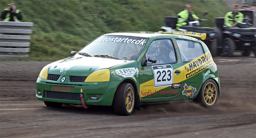 Den nybagte danske mester i SUPER 2000: Rune B. Staudt vandt Race Of Champions
(Foto: Åge Keseler Kirketerp)